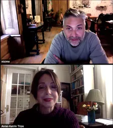 Levan Koguashvili with Anne-Katrin Titze: “The main concern is the cinematic quality of the story.”