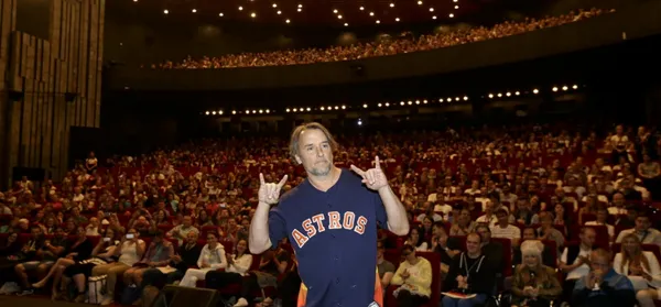 Richard Linklater at a Slackers screening