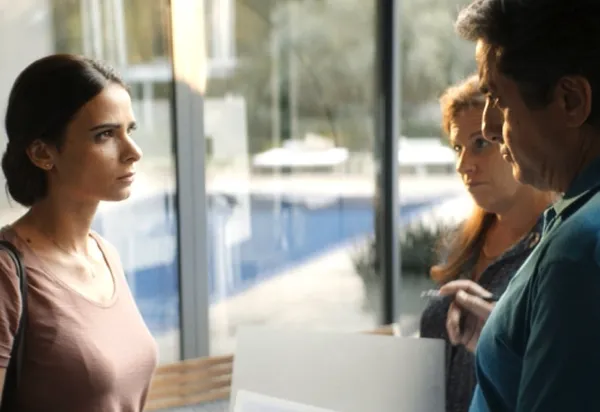 Liron Ben-Shlush, Dorit Lev and Menashe Noy in Working Woman