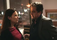 Michal Aviad on Benny (Menashe Noy) with Orna (Liron Ben-Shlush): "In day-to-day life, you heard millions of times men giving you 'compliments' and the same time demanding something."