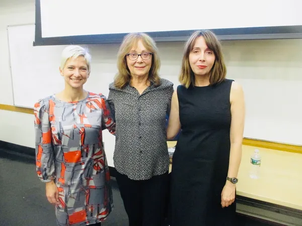 Lisa Anderson and Maria Tatar with Anne-Katrin Titze