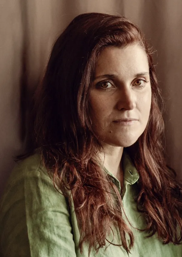 Maïlys Vallade in a green shirt