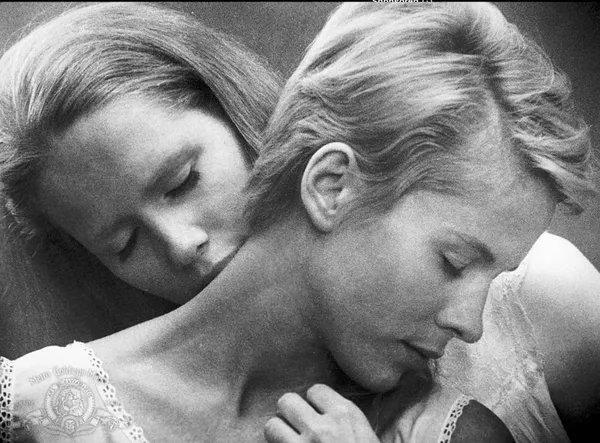 Liv Ullmann and Bibi Andersson in Persona
