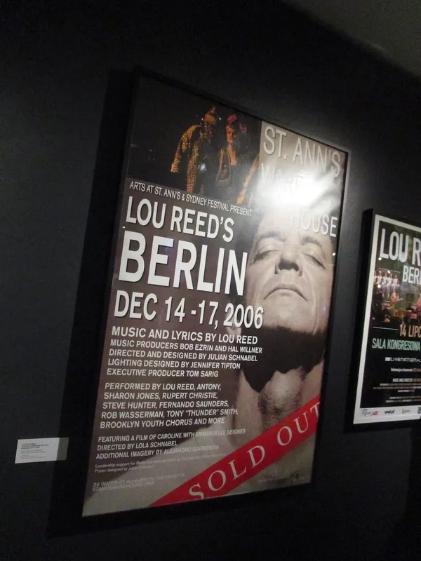 Lou Reed's Berlin poster