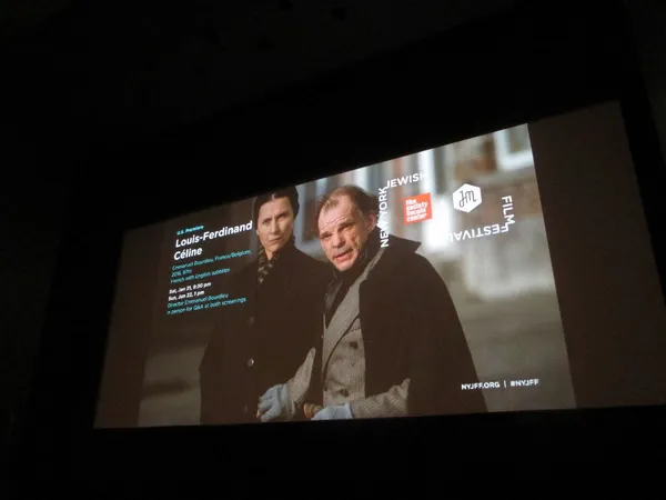 Louis-Ferdinand Céline at the Film Society of Lincoln Center