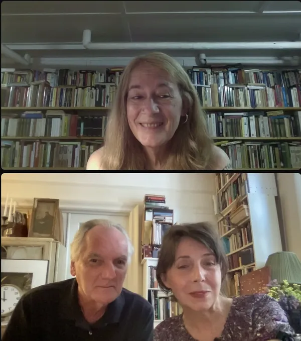 Lucy Sante, Anne-Katrin Titze and Ed Bahlman