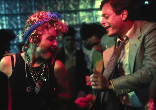 Mark Blum with Madonna in Susan Seidelman’s Desperately Seeking Susan