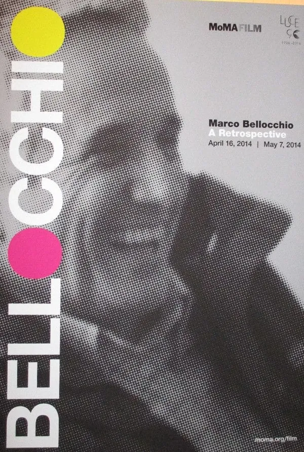 Marco Bellocchio retrospective poster