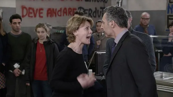 Margherita Buy and John Turturro in Mia Madre