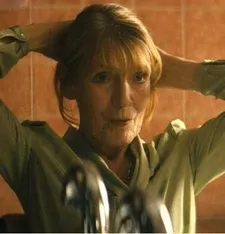 Margit Carstensen as Maria Sandberg: "It also means he couldn't touch me."