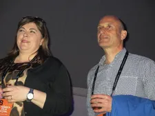 Producers Margrét Jónasdóttir and Mark Atkins