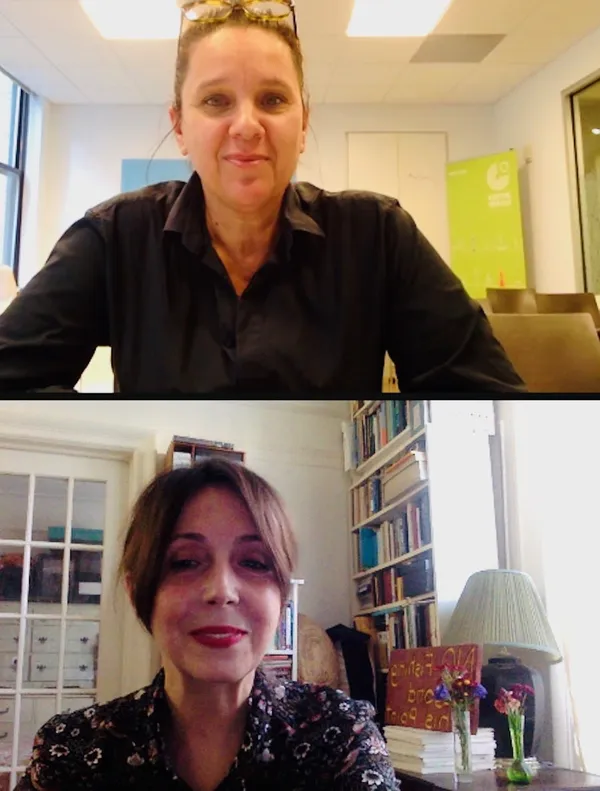 Maria Speth with Anne-Katrin Titze