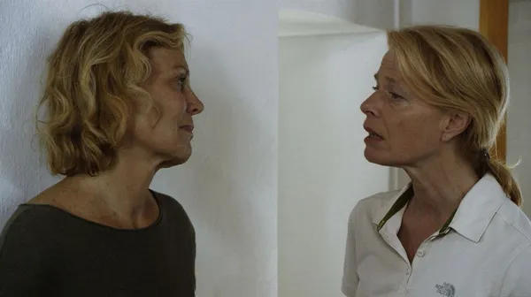 Marthe Keller and Corinna Kirchhoff