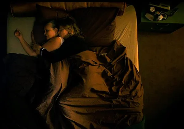 Martine Chevallier and Barbara Sukowa in Two Of Us 3