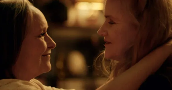 Martine Chevallier with Barbara Sukowa in Two Of Us
