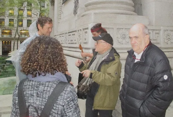 Mathias Sanders, Volker Schlöndorff and Colm Tóibín