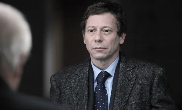 Mathieu Amalric and André Dussollier