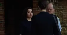 Anne Archer (Gemma Arterton) with Sophie’s parents (Melissa Collier and Simon Chandler)