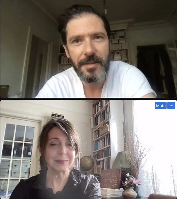 Melvil Poupaud and Anne-Katrin Titze