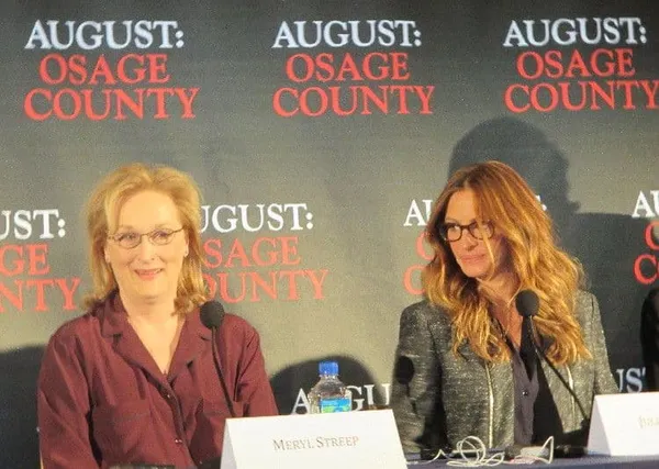 Meryl Streep and Julia Roberts