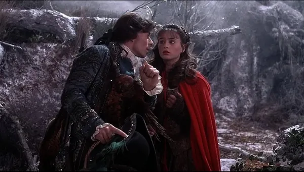 Micha Bergese with Sarah Patterson in The Company Of Wolves