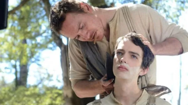 Kodi Smit-McPhee and Michael Fassbender 3