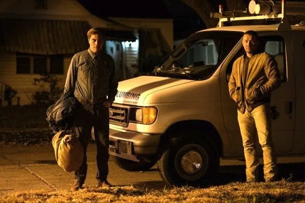 Michael Shannon and Joel Edgerton in Miidnight Special