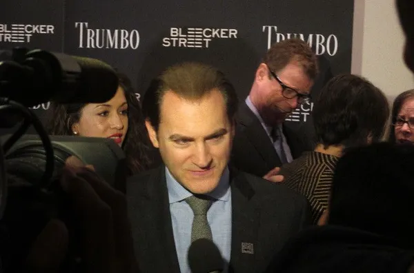 Michael Stuhlbarg on the Trumbo red carpet