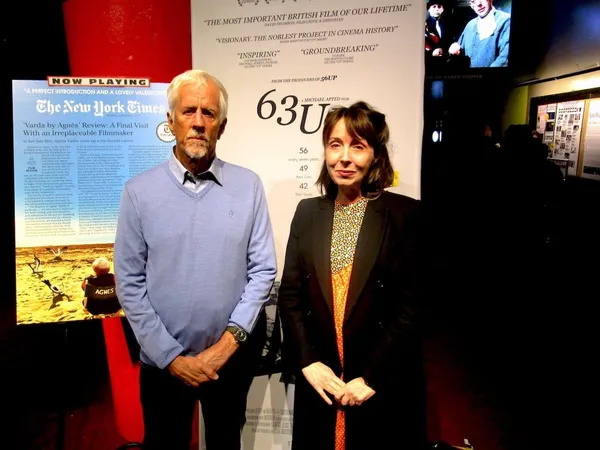 Michael Apted with Anne-Katrin Titze 2