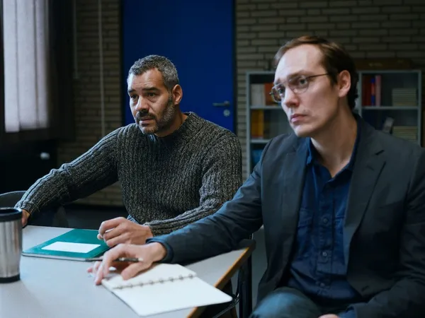 Michael Klammer and Rafael Stachowiak in The Teachers' Lounge