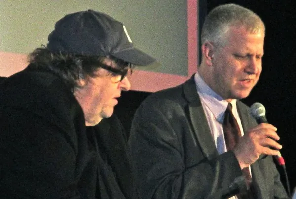 David Schwartz and Michael Moore