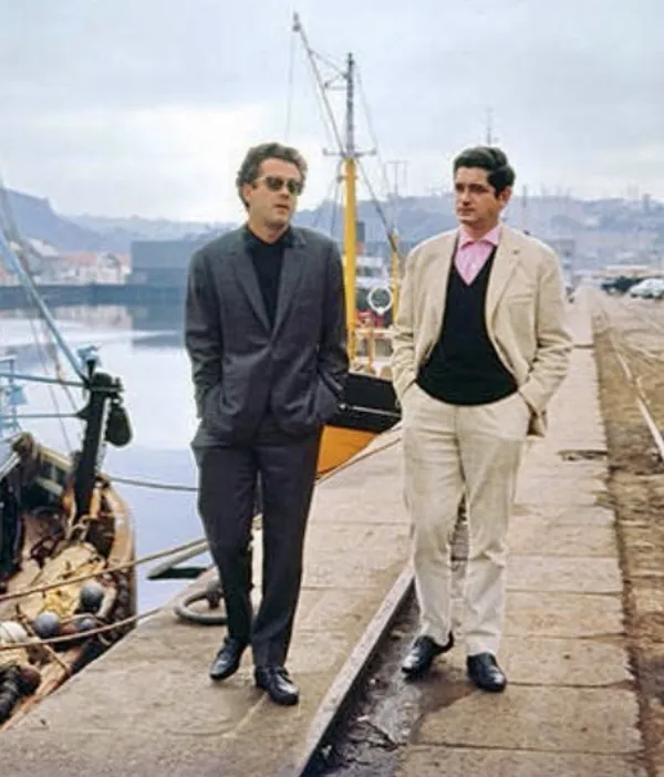 Michel Legrand with Jacques Demy