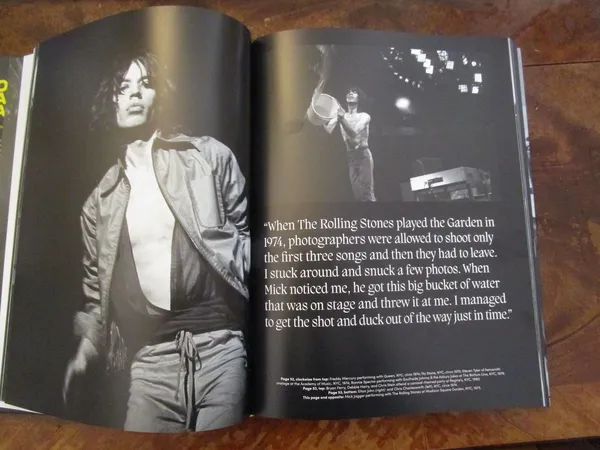 Mick Jagger at Madison Square Garden, 1974, from Dustin Pittman: New York After Dark