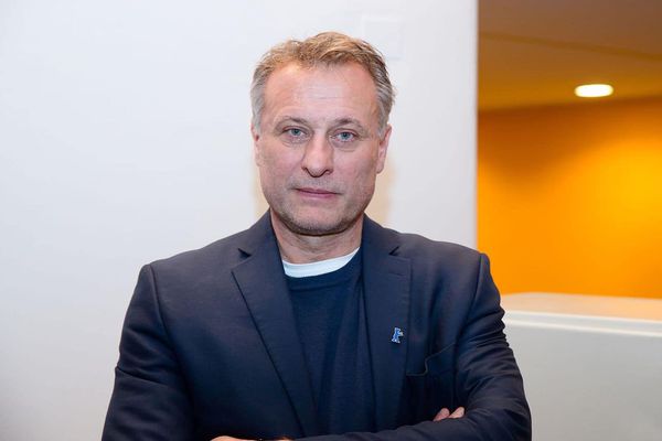 Michael Nyqvist at the Austrian premiere of Colonia at Votivkino in Vienna