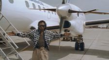 Miles Davis arrives in Montreux