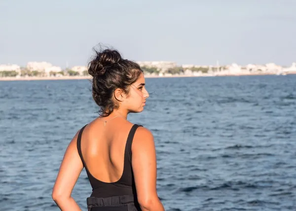 Mina Farid in An Easy Girl