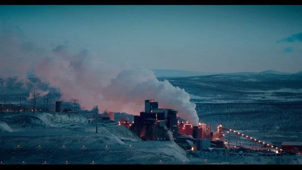 Mining town Kiruna in Northern Sweden: "There were some mining poems, old ones, about seeing the lights and being in the shadow."