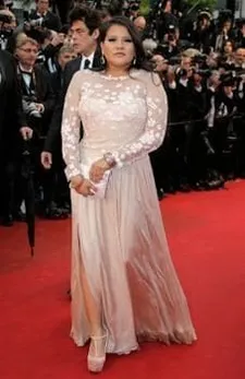Misty Upham at Cannes: "I will never forget riding to the premiere of Jimmy in Cannes with Misty and Michelle Thrush, both of them dressed to the nines and deeply proud of the movie and of their heritage."
