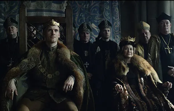 Morten Hee Andersen and Trine Dyrholm in Margrete: Queen Of The North