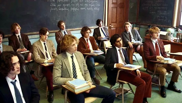 Barton Academy students in The Holdovers