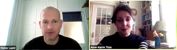 Nadav Lapid and Anne-Katrin Titze