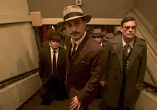 Gael Garcia Bernal plays a detective tracking down a poet in Neruda