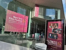 New York Film Festival 62 posters outside Alice Tully Hall