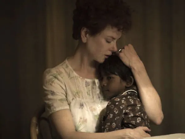 Nicole Kidman and Sunny Pawar in Lion