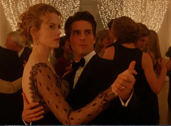 Nicole Kidman and Tom Cruise in Eyes Wide Shut
