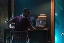 Ken at his desk