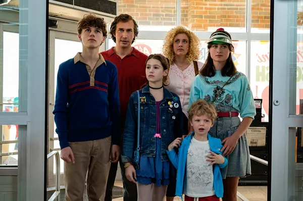 Sam Nivola, Adam Driver, May Nivola, Greta Gerwig, Raffey Cassidy and Dean or Henry Moore
