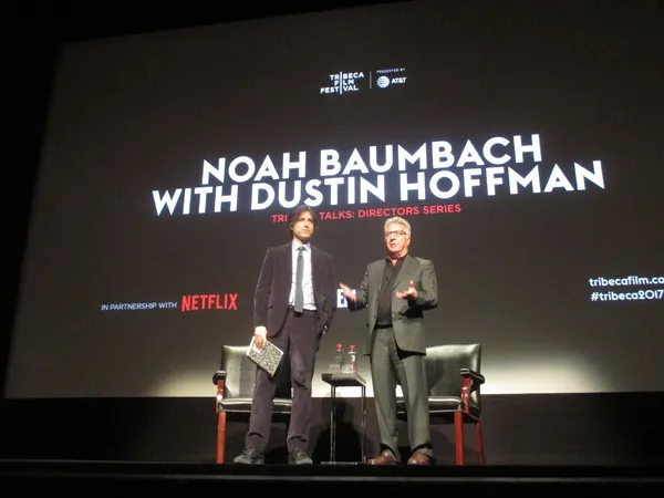 Noah Baumbach and Dustin Hoffman 3