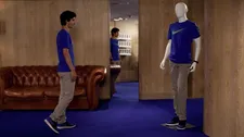 "Yeah, the time stops in a way when they arrive in the mall."