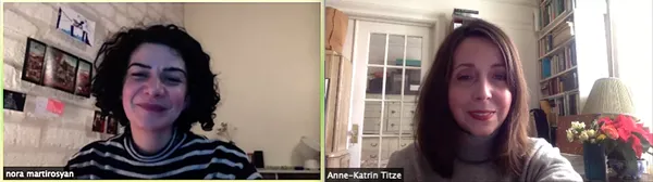 Nora Martirosyan and Anne-Katrin Titze